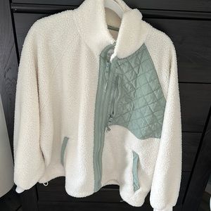 Abercrombie zip up fleece